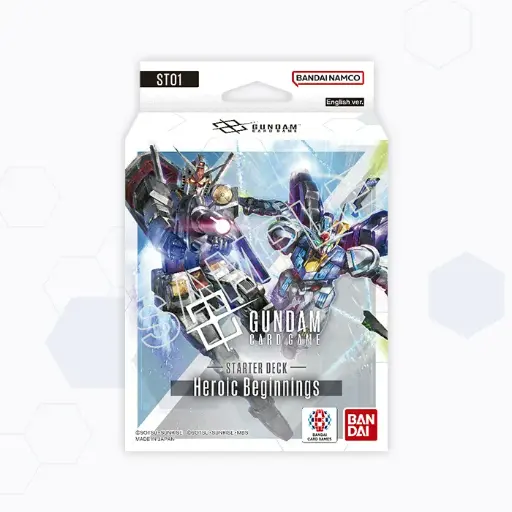 [11/07] GUNDAM TCG - HEROIC BEGINNINGS STARTER DECK - ST01 - EN